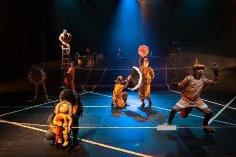 11월 기획공연 줄타는 아이와 아프리카 도마뱀